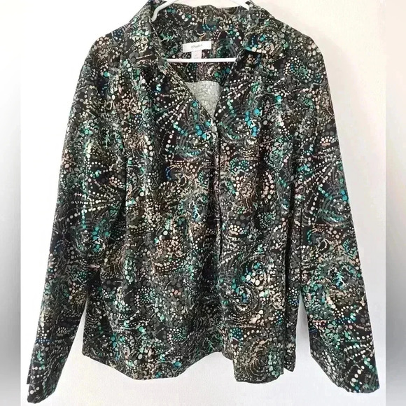 Cj Banks Jeans Stretchy Jacket, In Size 2X - Picture 4 of 15